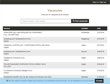 Tablet Screenshot of jobs.christ.de